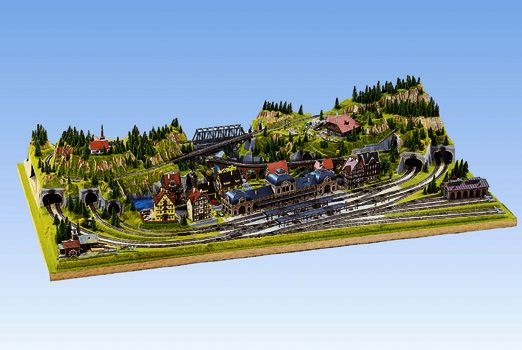 Fertiggelände Spur N Fertiggelände Spur N